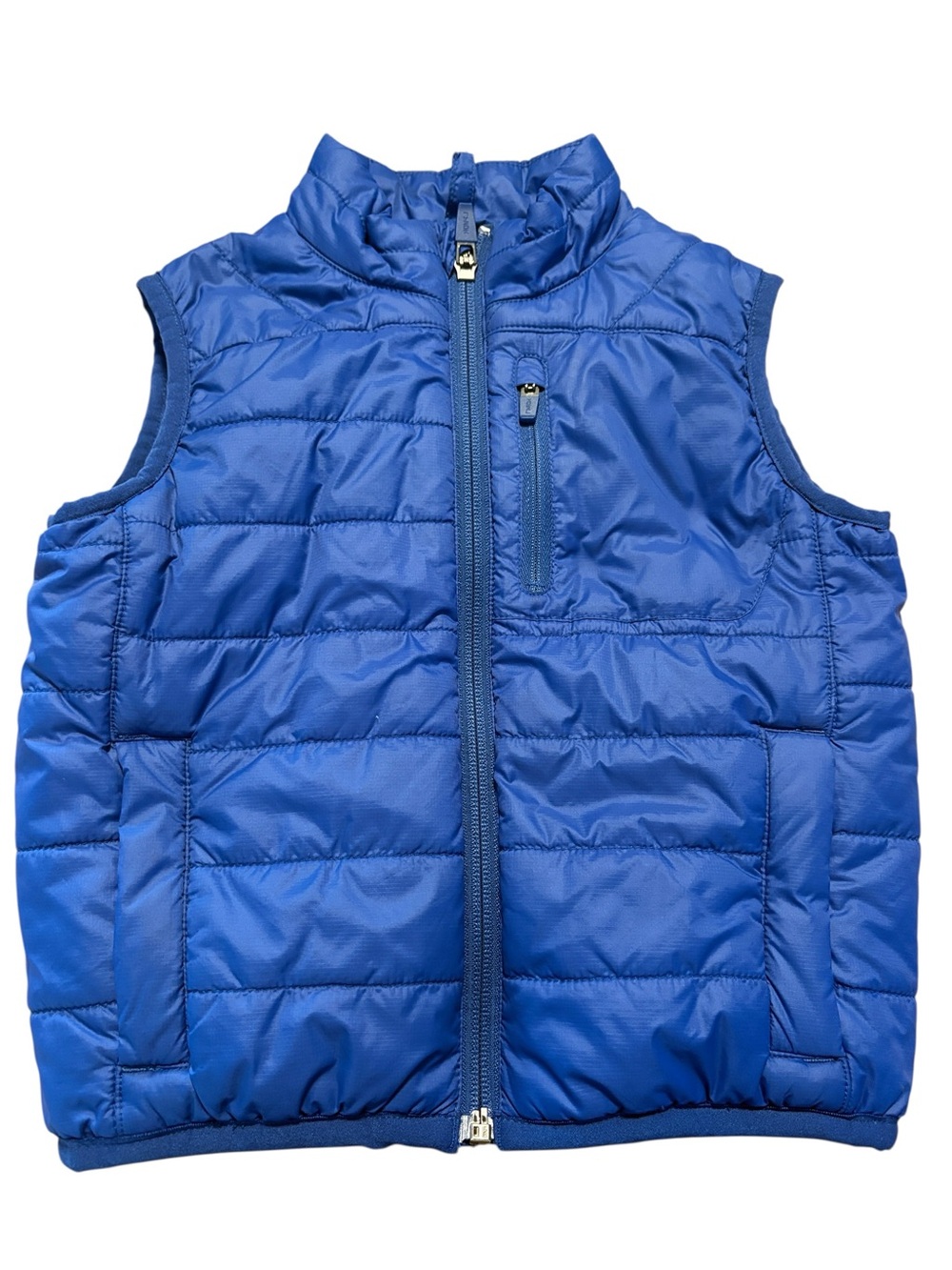 VINEYARD VINES Performance Royal Blue Puffer Vest Toddler Boys 3T Zip